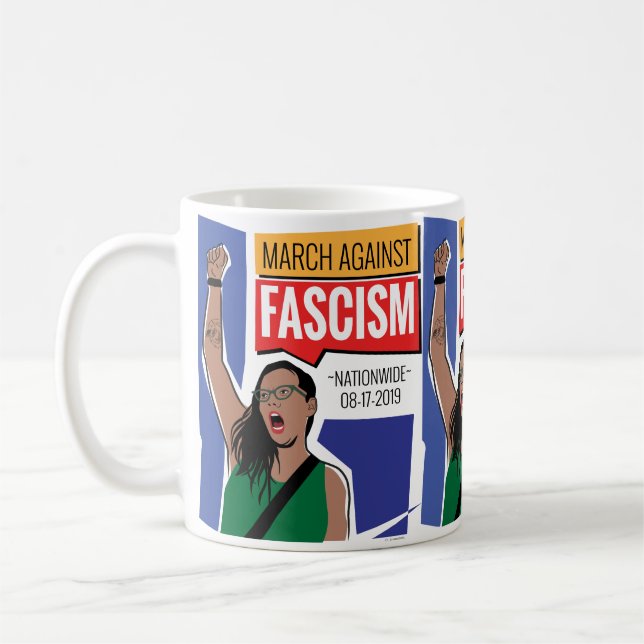 Mug Marche contre le fascisme (Gauche)