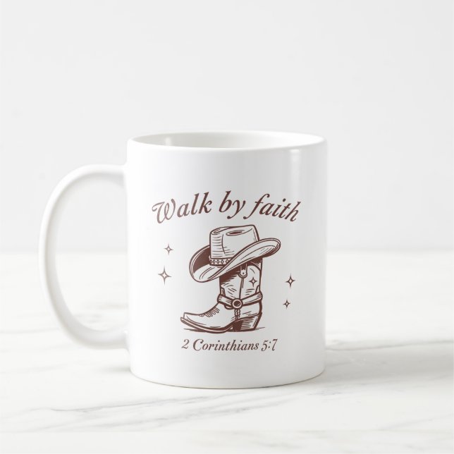 Mug marcher par la foi (Gauche)