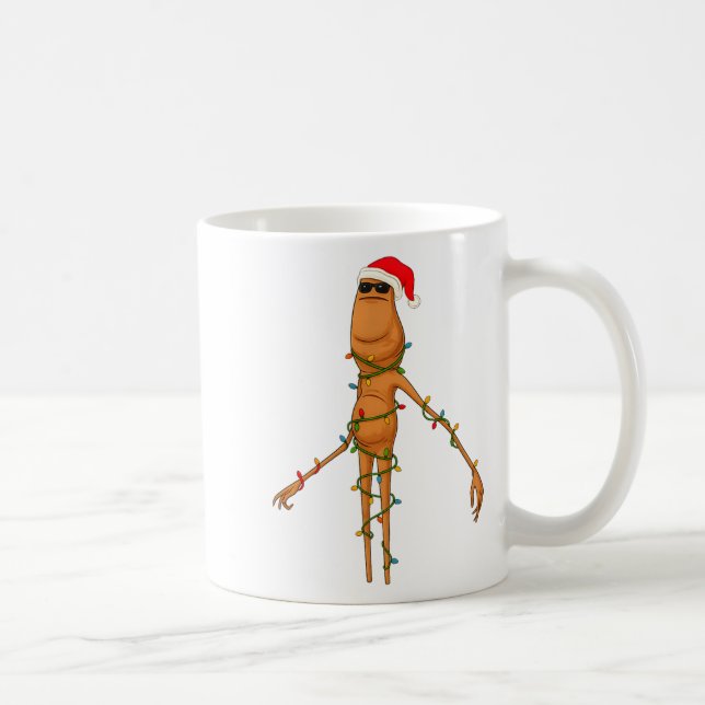 Mug Marcus The Worm, Funny Christmas Lights  (Droite)
