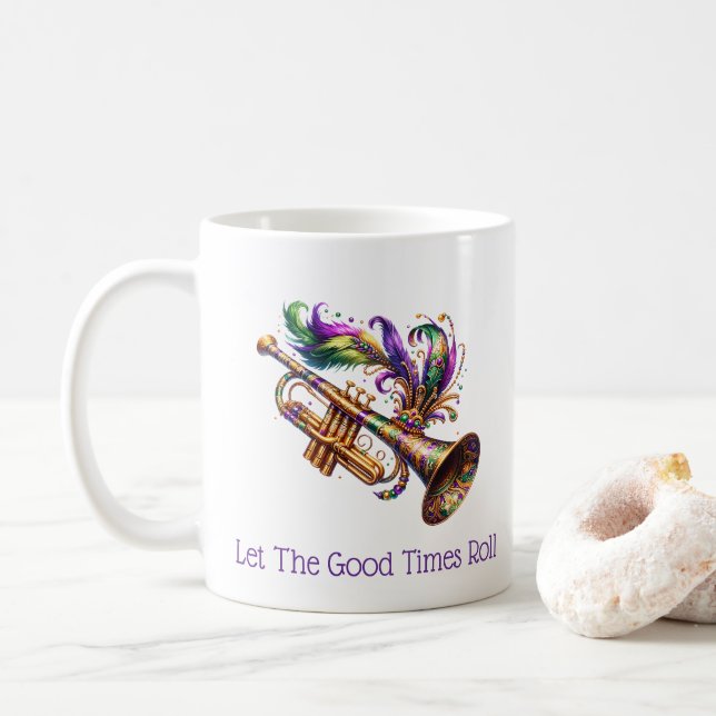 Mug Mardi Gras  (Avec donut)