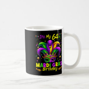 Mug Mardi Gras 64e anniversaire Gras Mardi 64 ans