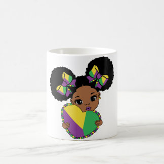Mug Mardi Gras Baby Girl Holt Heart