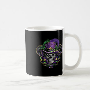 Mug Mardi Gras Costume sucre crâne Carnaval Halloween