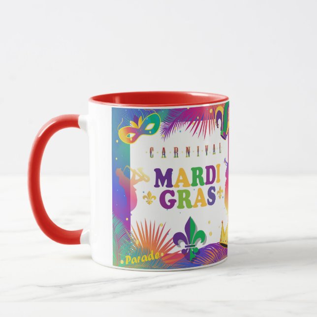 Mug Mardi Gras Festival de Musique Fleur de Lis Tropic (Gauche)
