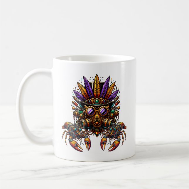Mug Mardi Gras steampunk (Gauche)