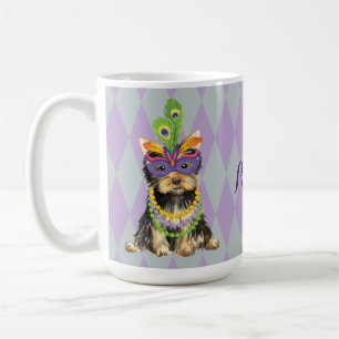 Mug Mardi Gras Yorkie