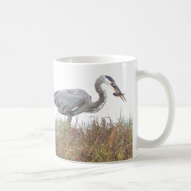Mug Marécages d'animaux de faune d'oiseaux de héron (Droite)