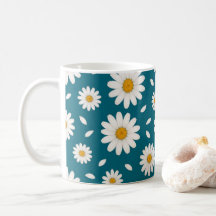 Marguerite blanche - Motif Nature