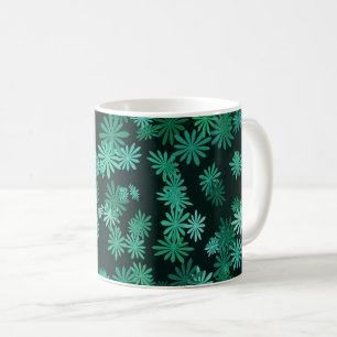 Mug Marguerites sarcelle