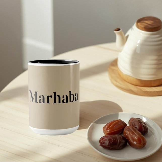 Mug Marhaba - simple salutation arabe (Créateur téléchargé)
