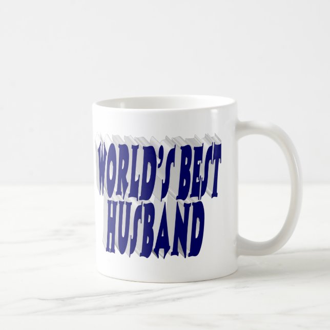 Mug Mari avec moitié bleu foncé (Droite)