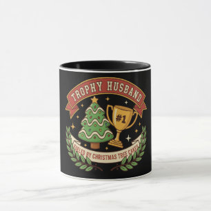 Mug Mari époux trophée drôle alimenté par gâteau de sa