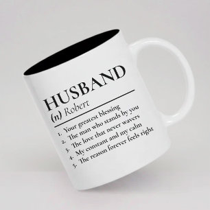 Mug Mari Personnalisé Cadeau de Nouveaux Mariés po