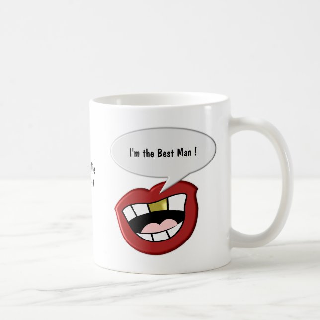 Mug Mariage Bouche Idiote (Droite)