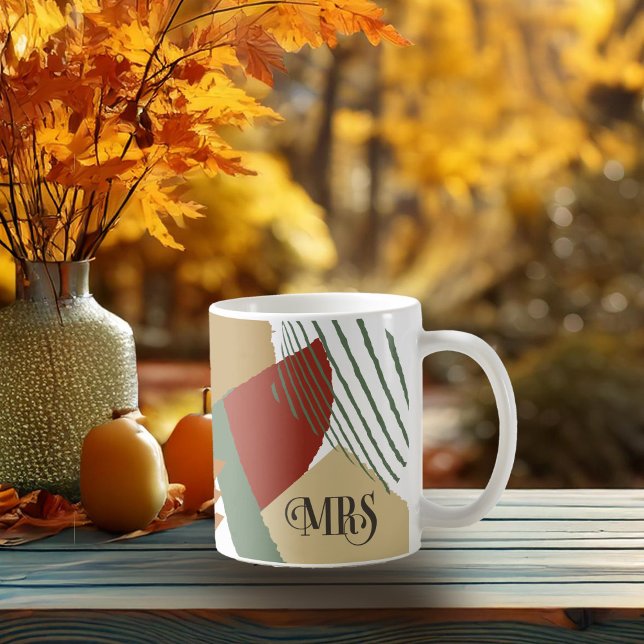 Mug Mariage de bloc couleur Mme Bride Automne ID740 (Créateur téléchargé)