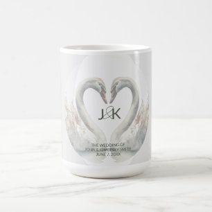 Mug Mariage de cygne personnalisé