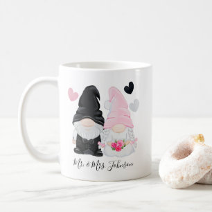 Mug Mariage de mariée et de mariée rose mignonne