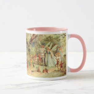 Mug Mariage de Thumbelina et du Prince, Contes de Fées