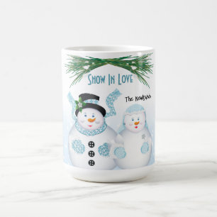 Mug Mariage d'hiver sous la neige