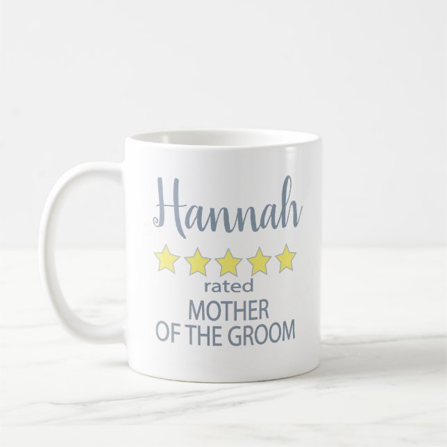 Mug Mariage et mariage 5 étoiles Mère 0f Salle (Gauche)