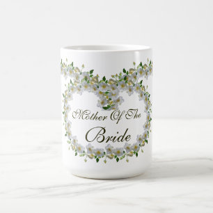 Mug Mariage Favor Elégant Rose Mère de la Mariée