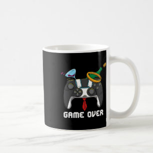Mug Mariage Game Over Enterrement de Vie de Garçon Cér