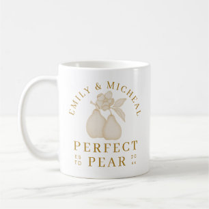 Mug Mariage Perle Parfaite Dorée