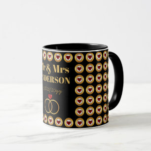Mug Mariage personnalisé / Anniversaire / Renouvelleme