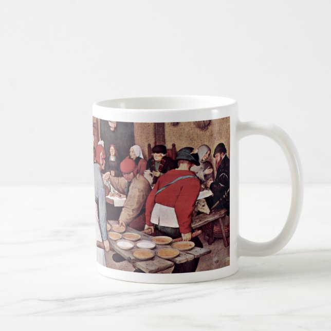 Mug Mariage rural par Bruegel D. Ä. Pieter (Droite)