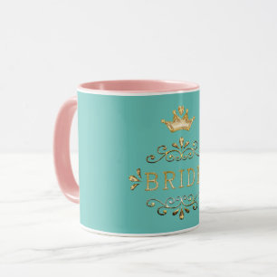 Mug mariage, soirée bachelorette, soirée or, parties s