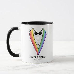 Mug Mariage Tuxedo Gay LGBTQ+ Café