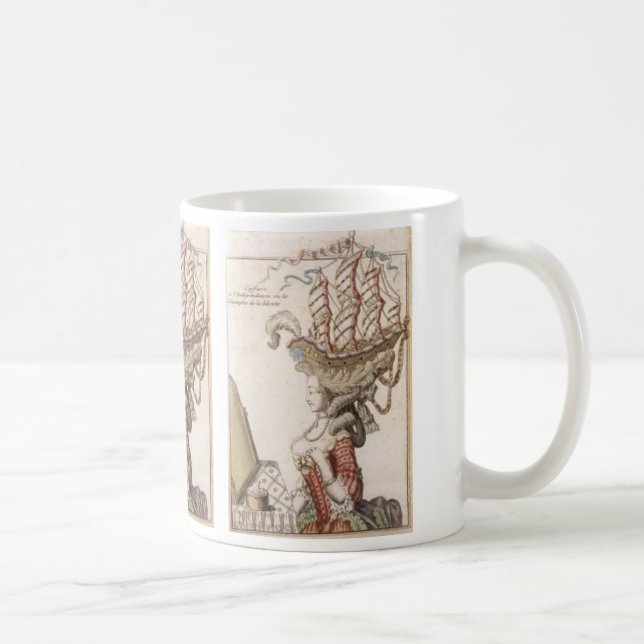 MUG MARIE ANTOINETTE A LA COIFFURE BATEAU (Droite)