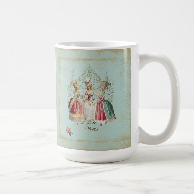 Mug Marie Antoinette Française Paris dames (Droite)