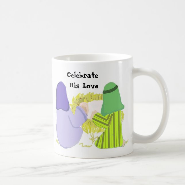 Mug Marie, Joseph et Bébé Jésus (Droite)