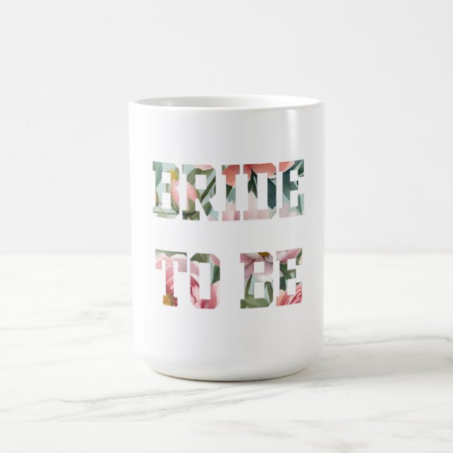 Mug Mariée à motifs floraux (Centre)