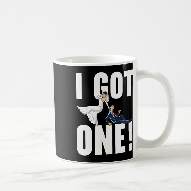 Mug Mariée Et Marié Jour De Mariage Mariage Juste Mari (Droite)