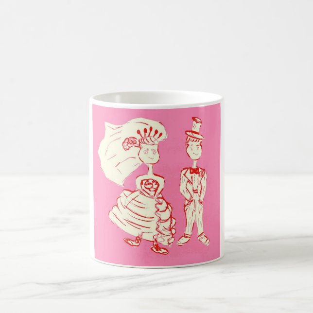 Mug Mariée et salle (Centre)