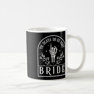 Mug Mariée Groom Skeleton gothique Halloween Fiançaill