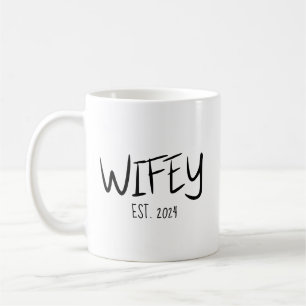 Mug Mariée personnalisée Année de mariage Couple Anniv