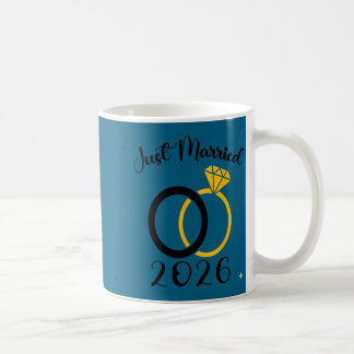 Mug Mariés 2026 alliance mariage lune de miel assortie