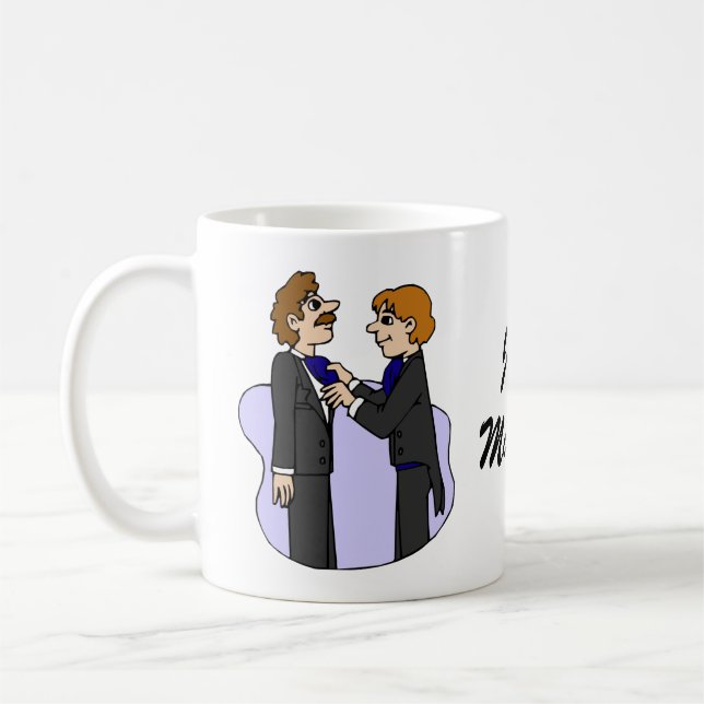 Mug Mariés se préparant à épouser (Gauche)