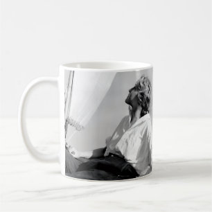 Mug Marin féminin (Veronica Lake) Photo en noir et bla