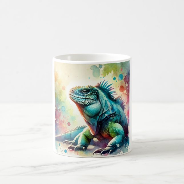 Mug Marine Iguana 190624AREF127 - Watercolor (Centre)
