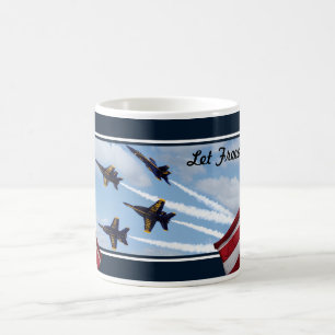 Mug Marine Jets F/A-18 E/F Super Hornets Angels 