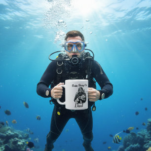 Mug Marine Plongée Chat Papa
