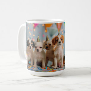 Mug Marionnettes mignonnes Design de fête d'anniversai