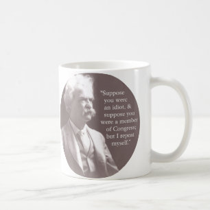Mug Mark Twain sur le congrès