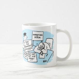 Mug Marketing Manager est en cours d'exécution d'un pl