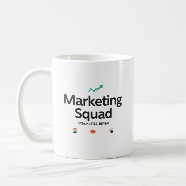 Mug Marketing Squad – Data. Hustle. Repeat. (Gauche)