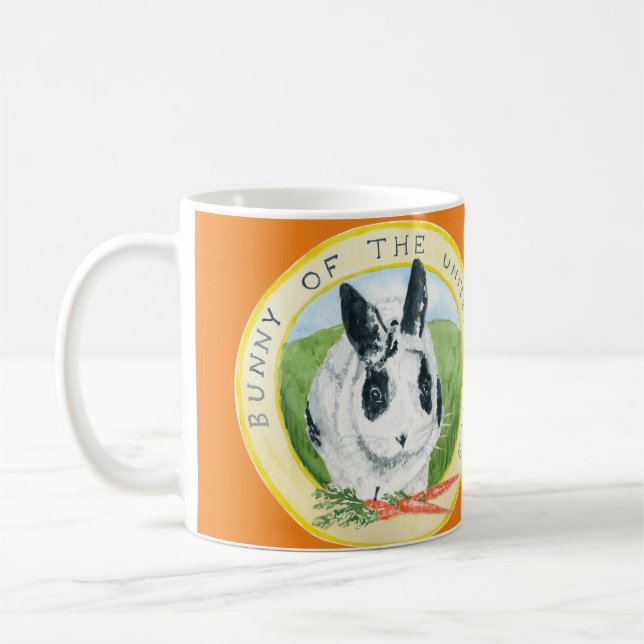 Mug Marlon Bundo Easter mule orange (Gauche)